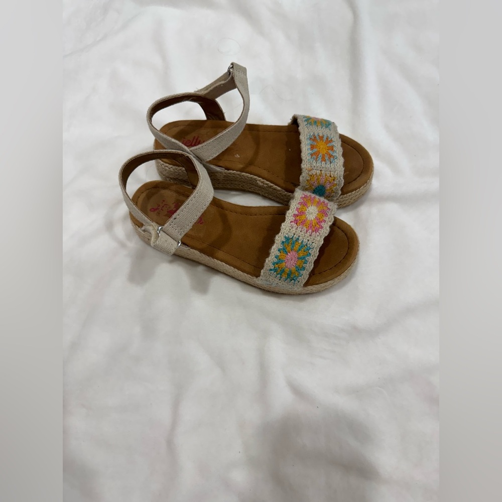 Jellypop Kids’  Yvette Espadrille Sandal Size.13M